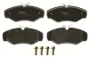 Тормозные колодки TRW automotive GDB1478