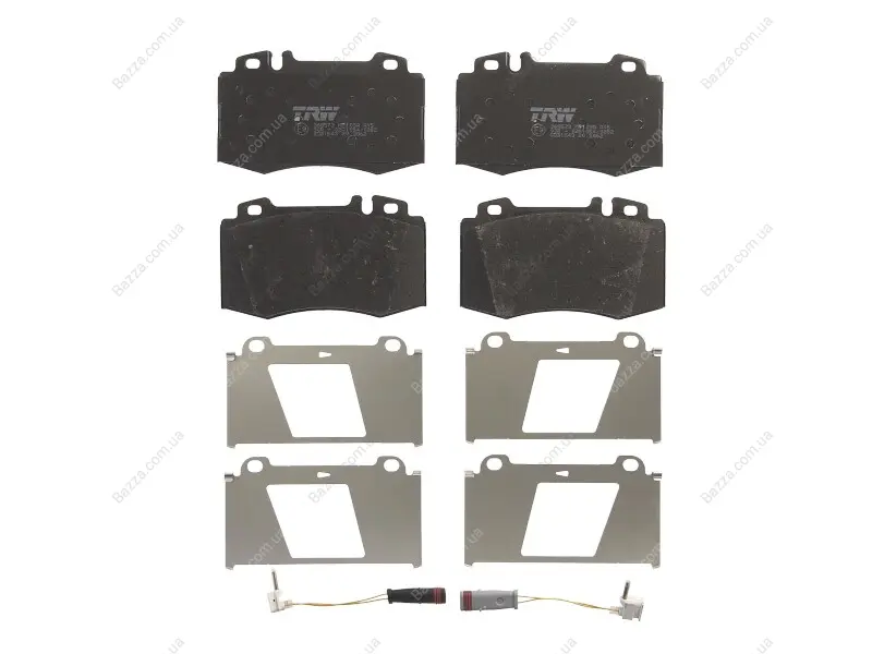 Передние тормозные колодки TRW automotive GDB1543