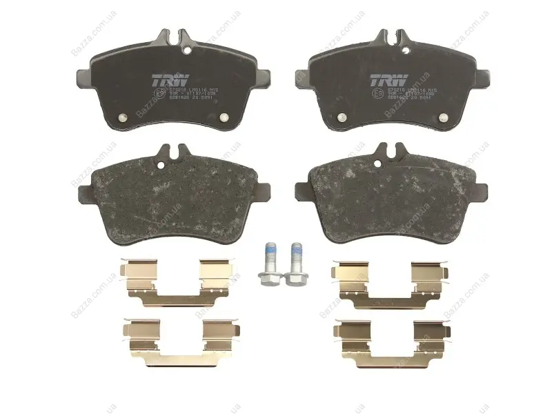 Передние тормозные колодки TRW automotive GDB1628