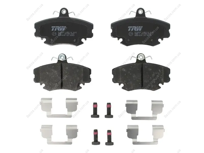 Передние тормозные колодки TRW automotive GDB1634