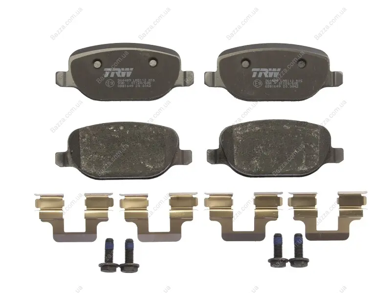 Тормозные колодки TRW automotive GDB1649