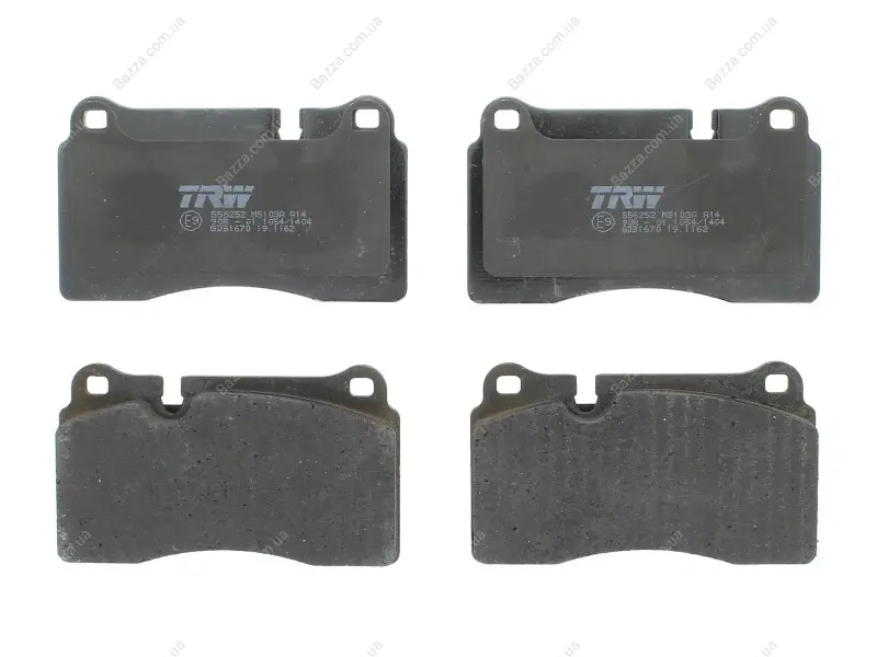 Передние тормозные колодки TRW automotive GDB1670