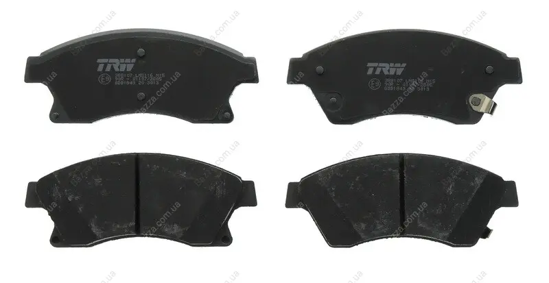 Передние тормозные колодки TRW automotive GDB1843