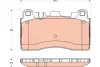 Тормозные колодки TRW automotive GDB1906