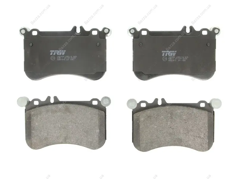 Тормозные колодки TRW automotive GDB1972