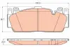 Тормозні (гальмівні) колодки TRW automotive GDB2020 (фото 1)