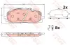 Тормозные колодки TRW automotive GDB2190