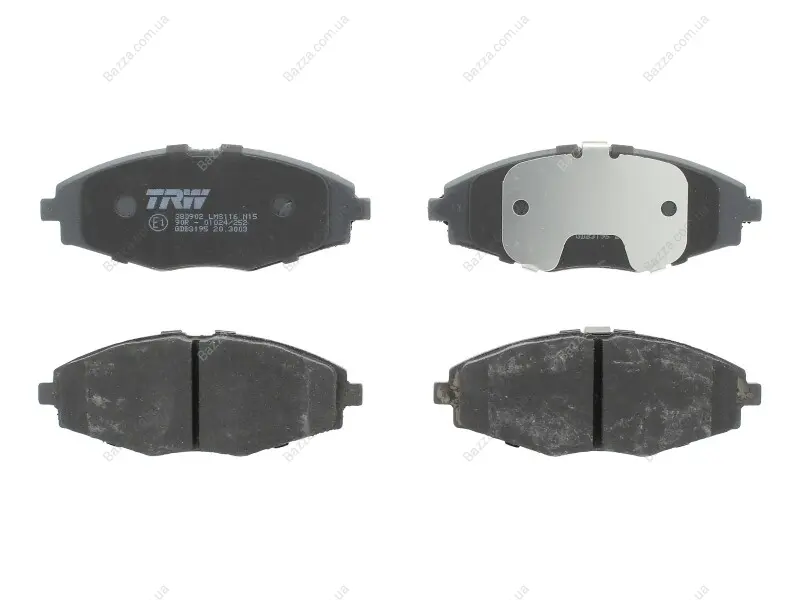 Передние тормозные колодки TRW automotive GDB3195