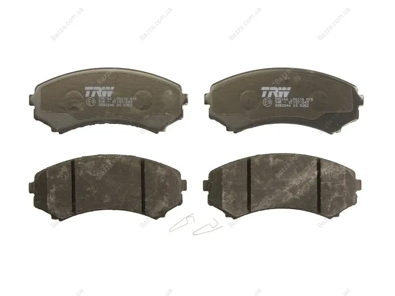 Передние тормозные колодки TRW automotive GDB3246