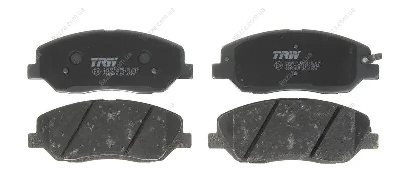 Передние тормозные колодки TRW automotive GDB3418