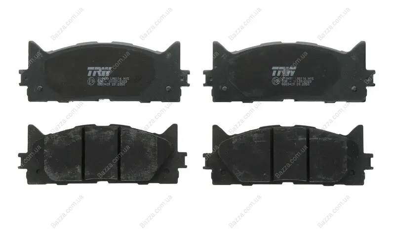 Передні тормозні (гальмівні) колодки TRW automotive GDB3429 (фото 1)
