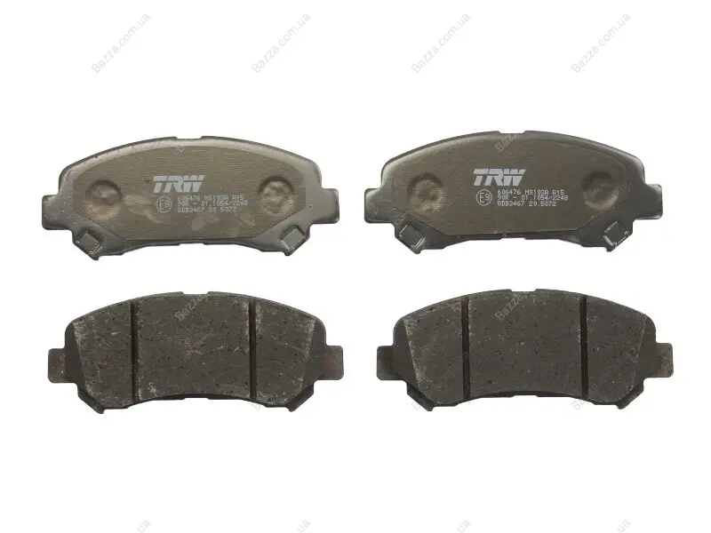 Передние тормозные колодки TRW automotive GDB3467
