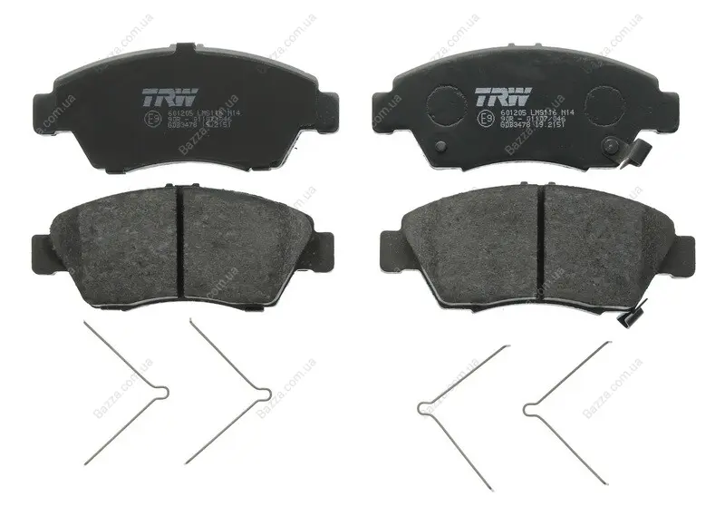 Тормозные колодки TRW automotive GDB3478