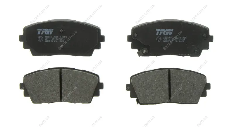 Передние тормозные колодки TRW automotive GDB3535
