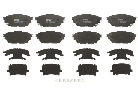 Тормозні (гальмівні) колодки TRW automotive GDB3611