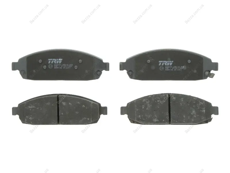 Передние тормозные колодки TRW automotive GDB4136