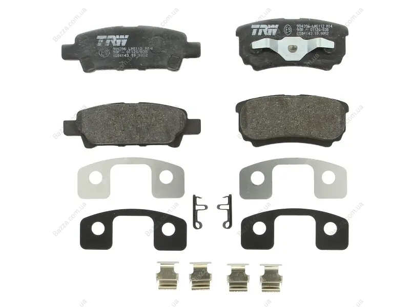 Тормозные колодки TRW automotive GDB4143
