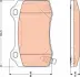 Тормозные колодки TRW automotive GDB4171
