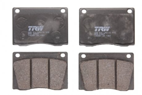 Тормозные колодки trw automotive GDB531 на Ягуар Xj