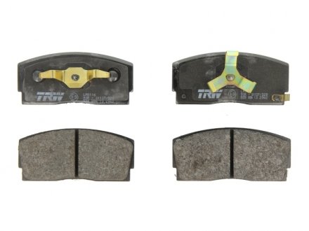Передние тормозные колодки trw automotive GDB886