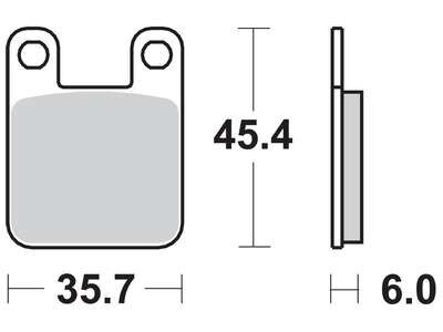 Тормозные колодки trw automotive MCB535EC