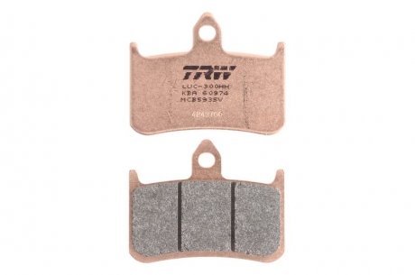 Колодки ручного (стоячого) гальма trw automotive MCB593SV