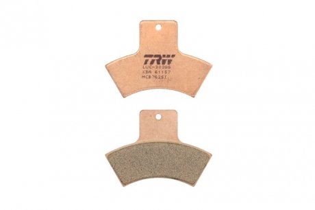Колодки ручного (стоячого) гальма trw automotive MCB762SI