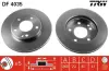 Вентилируемый тормозной диск TRW automotive DF4035