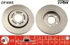 Вентильований гальмівний диск TRW automotive DF4065 (фото 1)