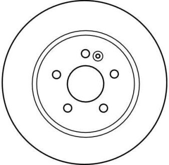 Вентилируемый тормозной диск trw automotive DF4150