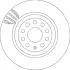 Вентилируемый тормозной диск TRW automotive DF4754