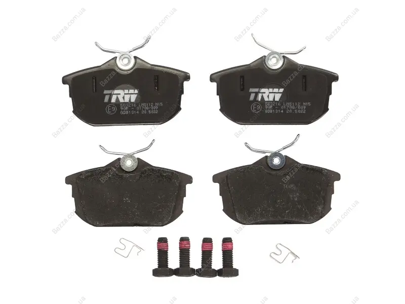 Задние тормозные колодки TRW automotive GDB1314