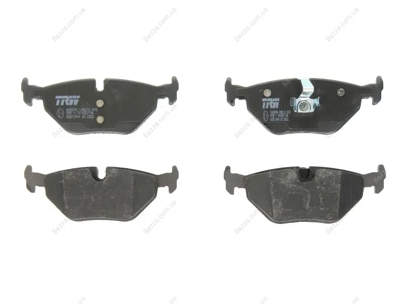 Задние тормозные колодки TRW automotive GDB1344