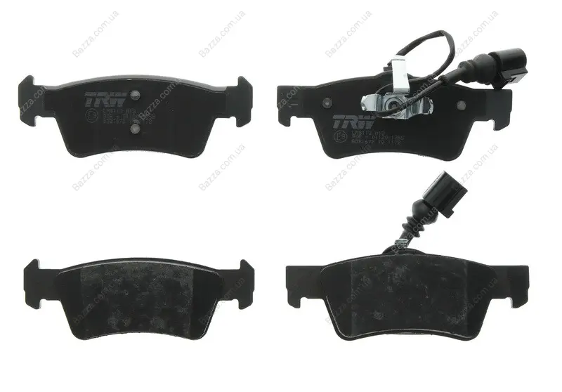 Задние тормозные колодки TRW automotive GDB1672