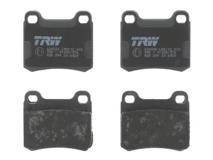 Задні тормозні (гальмівні) колодки TRW automotive GDB294