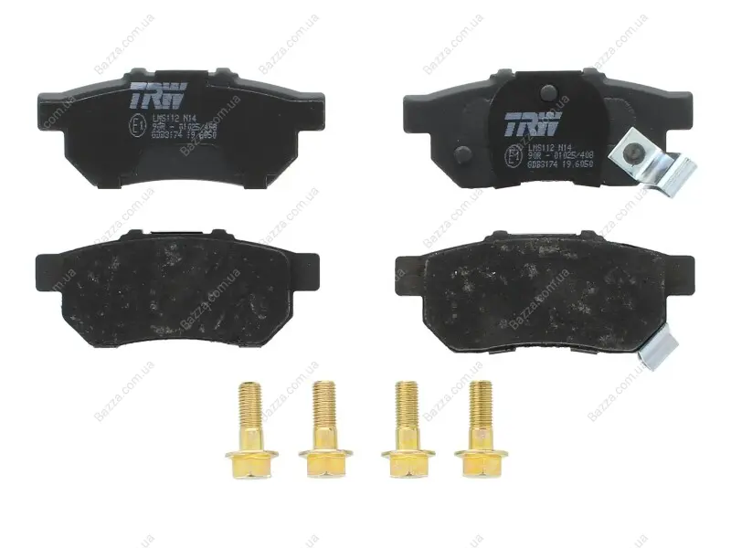 Задние тормозные колодки TRW automotive GDB3174