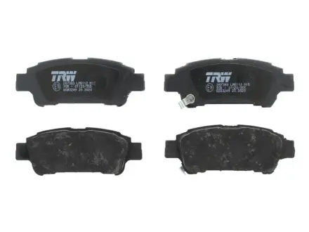 Задні тормозні (гальмівні) колодки TRW automotive GDB3249