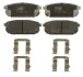 Задние тормозные колодки TRW automotive GDB3344