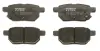 Задние тормозные колодки TRW automotive GDB3454