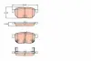 Задние тормозные колодки TRW automotive GDB3454