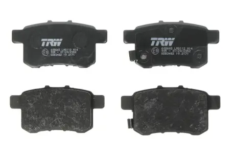 Задні тормозні (гальмівні) колодки TRW automotive GDB3482