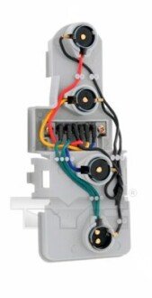 Скло заднього ліхтаря tyc 1104631 на Ауди А3 8l