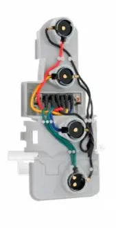 Скло заднього ліхтаря TYC 11-0463-1 Ауди А3 8l