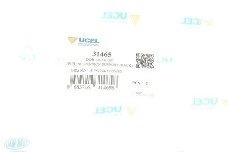 Отбойник рессоры ucel 31465