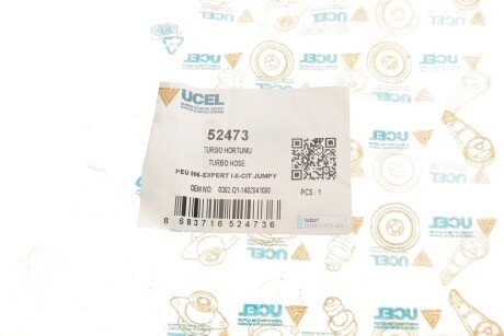 Патрубок інтеркулера (турбіни) ucel 52473