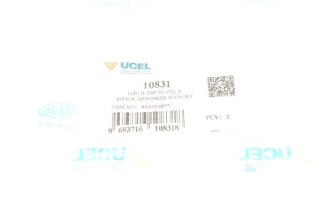 Подушка амортизатора ucel 10831