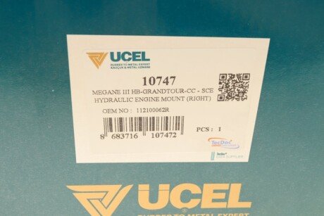 Подушка (опора) двигуна ucel 10747