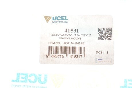 Подушка (опора) двигуна ucel 41531