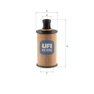 Масляний фільтр UFI 2529000