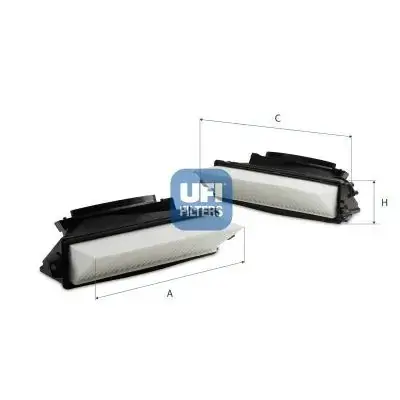 Фільтр повітряний UFI 30.E57.00